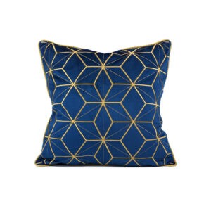 Cushion model: LUXURY-BLUE-Cube-01