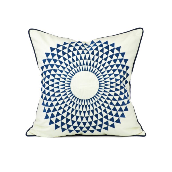 Cushion model: Blue-Harmonie-Circle-01