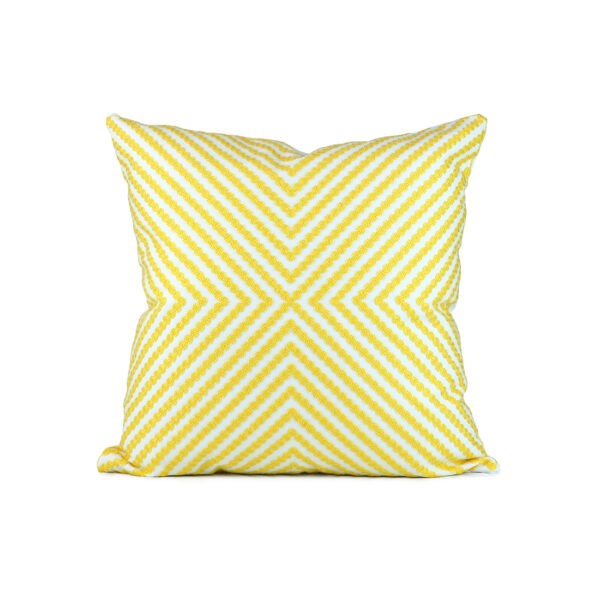 Cushion model: Yellow-Zigzag-01