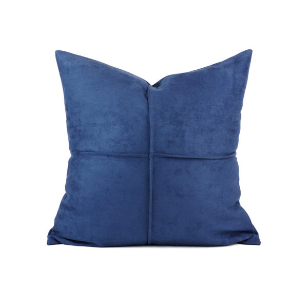 Cushion model: Suede-Darkblue-01